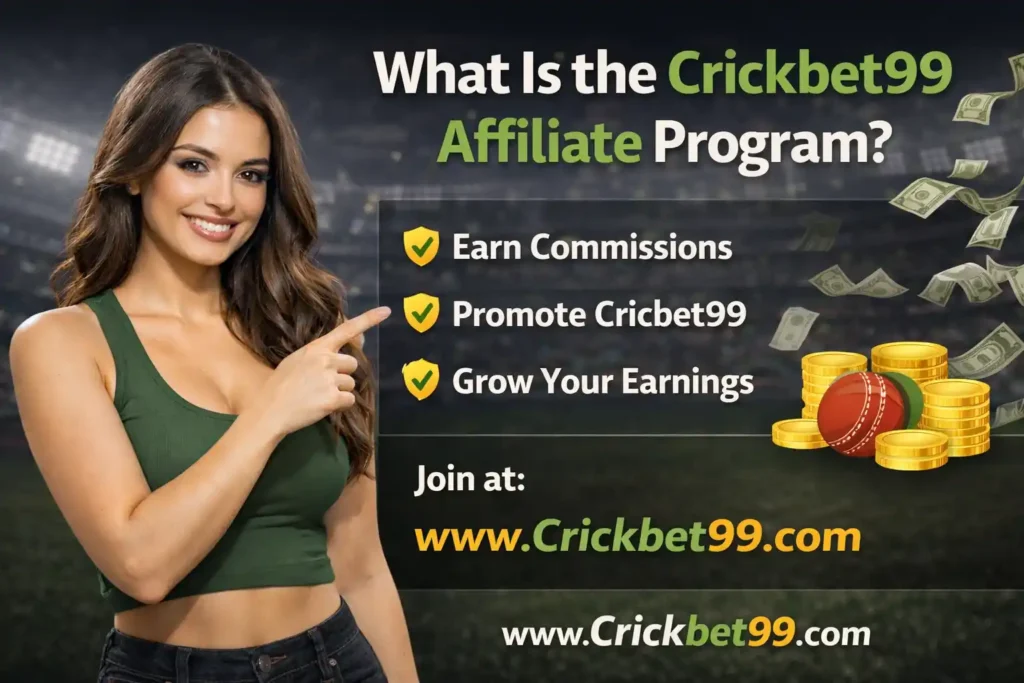 What is the Crickbet99 Affiliate Program?
