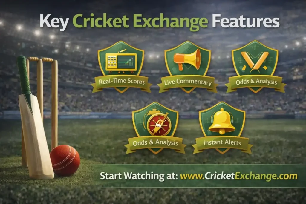 Key Cricket Exchange Features