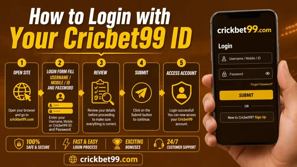 Login with Your Cricbet99 ID