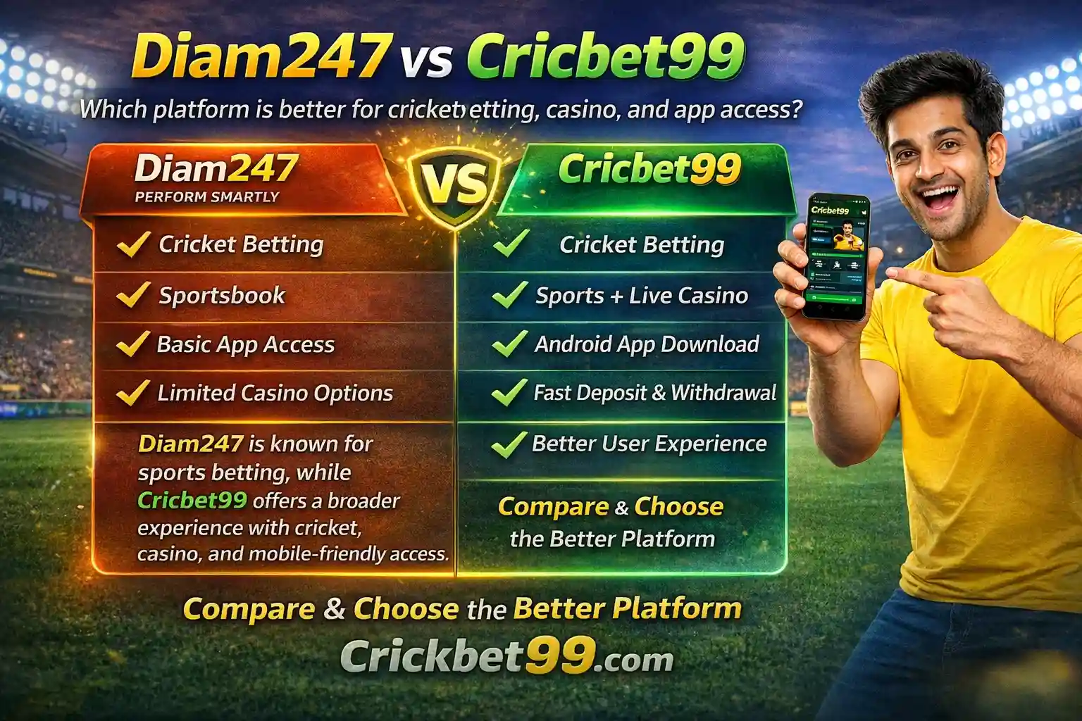 Diam247 vs Cricbet99