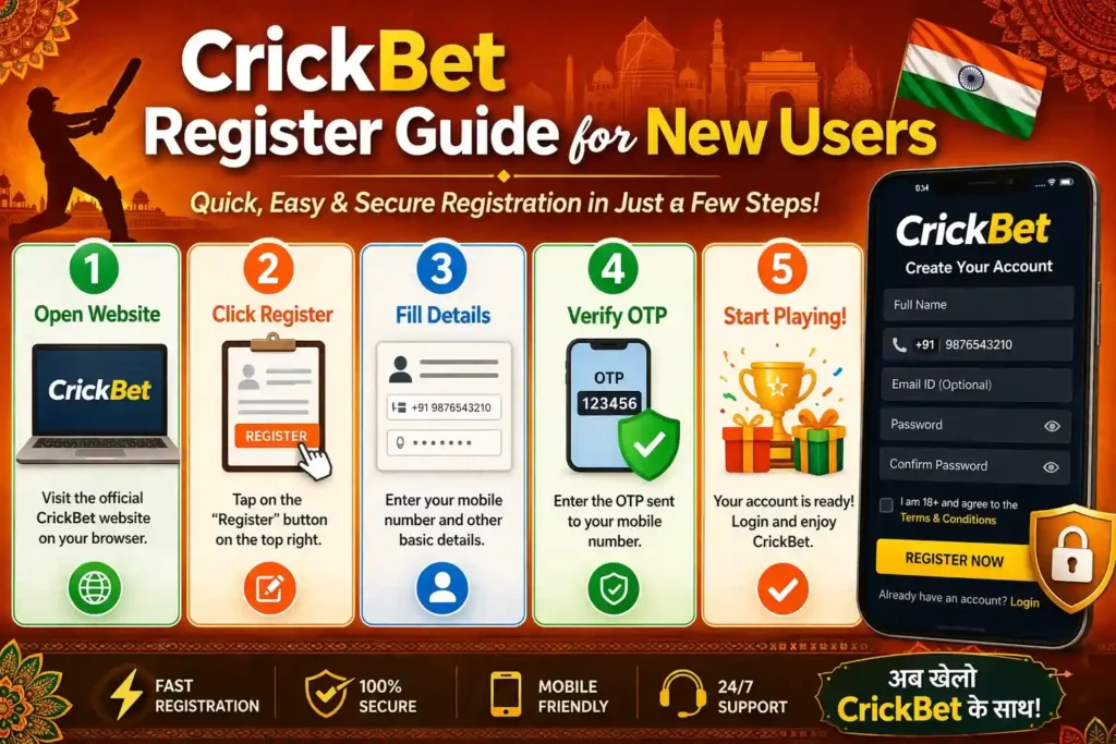 Common CrickBet Registration Problems and Fixes