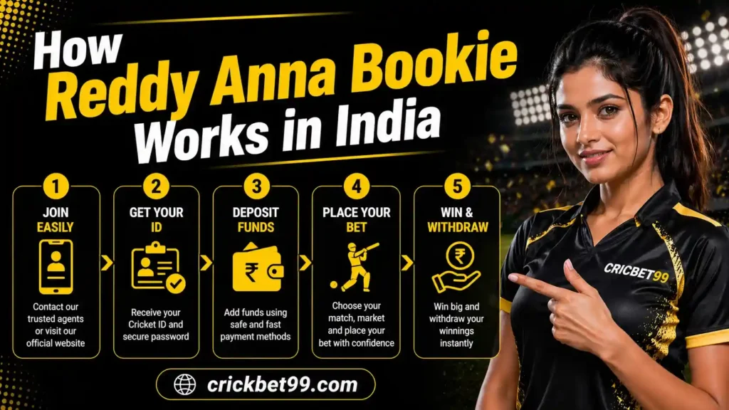 How Reddy Anna Bookie Works in India