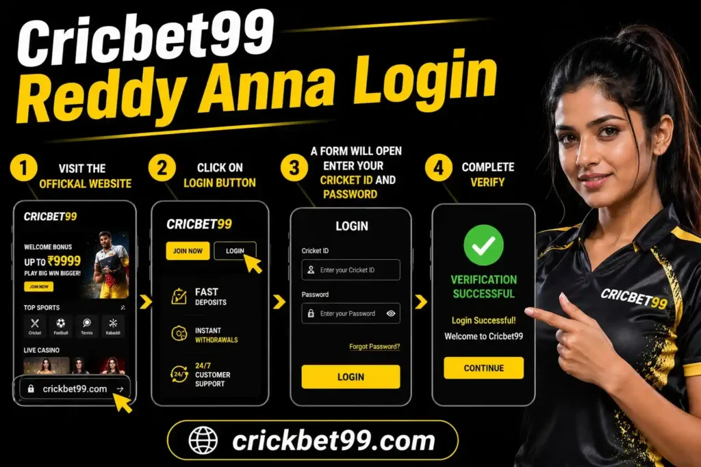 Cricbet99 Reddy Anna Login